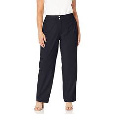 Calvin Klein Elastane/Lycra/Spandex Pants & Shorts Calvin Klein Women's Classic Fit Lux Pant, Navy, Plus