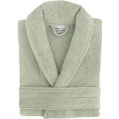 Robes Authentic Hotel and Spa Unisex Turkish Cotton Terry Cloth Bath Robe Green
