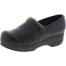 Skechers Clogs Skechers Candaba Womens Leather Slip Resistant Clogs