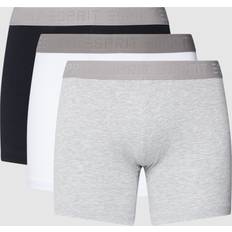 Esprit Unterhosen Esprit Lange Herren-Shorts aus Baumwollstretch im Multipack