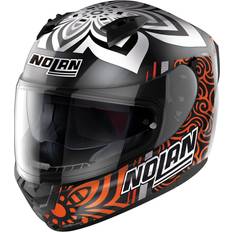 Nolan Motorcycle Equipment Nolan N60-6 Gemini Replica 53 A. Canet Flat Black Full Face Helmet Black