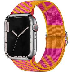Adjustable Braided Solo Loop Band for Apple Watch 38/40/44/45/41/49/42mm