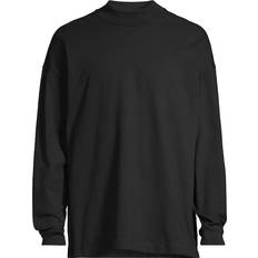 Fear of God Clothing Fear of God Men's Lounge Long-Sleeve T-Shirt Black Black