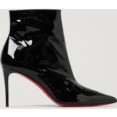 Lakk Ankelstøvletter Christian Louboutin Flat Ankle Boots Woman colour Black Black