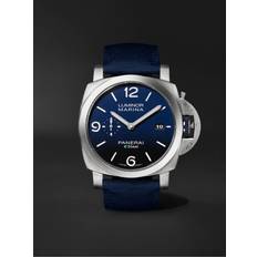 Panerai Wrist Watches Panerai Luminor Marina Blu Profondo 44mm Blue & Fabric