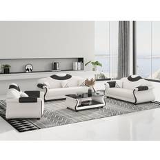 JVMoebel Luxus couch polster 3+2+1 couchtisch Sofa