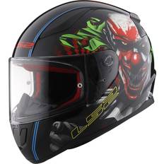 LS2 Full Face Helmets Motorcycle Equipment LS2 Helmets Full Face Rapid Street Helmet Happy Dreams 2X-Large