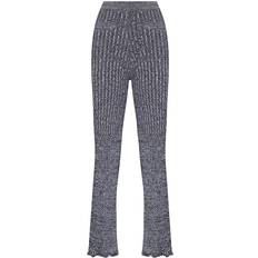 Levi's Pants Levi's Rabanne knitted flared trousers women Elastane/Wool/Polyester Black