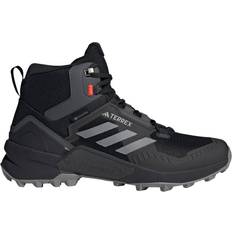 Adidas Men Hiking Shoes adidas Terrex Swift R3 Mid Gtx Black