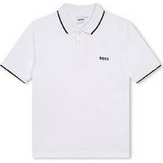 Polo Shirts Children's Clothing Hugo Boss Short Sleeve Polo White yr yr
