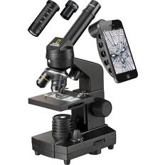Metall Mikroskope & Teleskope National Geographic Microscope with Smartphone Adapter