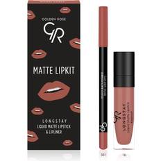 Golden Rose Long Stay Liquid Matte Lipstick & Lipliner Set