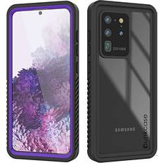 Samsung Galaxy S20 Ultra Cases Galaxy S20 Ultra Water/Shockproof [Extreme Series] Slim Screen Protector Case [Purple]
