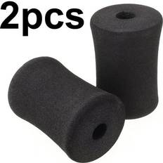 Training Equipment Mosiee 2Pcs Foot Foam Pads Rollers Replacement For Leg Extension For Weight Bench