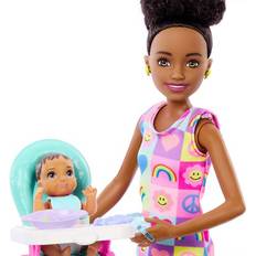 Toys Barbie Skipper Babysitters Inc. Playset and Doll with Black Hair