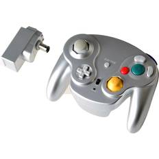 Gamecube controller Mcbazel Wireless Nintendo Gamecube Controller Silver