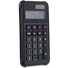Solar Powered Calculators Staples 10-Digit Solar and Battery Basic Calculator, Black ST150-CC Quill Black