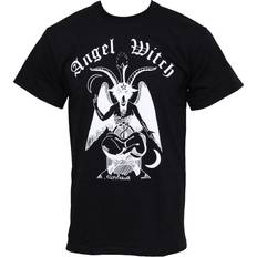 Angel witch baphomet black black t-shirt Schwarz