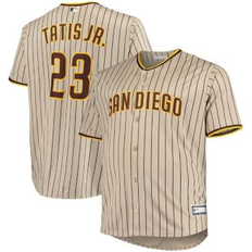Profile Men's Fernando Tatis Jr. Sand San Diego Padres Big and Tall Replica Player Jersey Tan