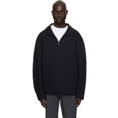 Calvin Klein Black Half-Zip Sweater Black Beauty-001BAE