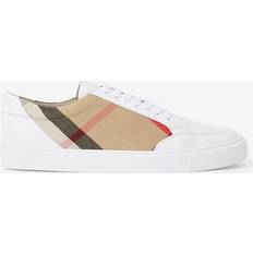 Burberry Sneakers Burberry House Check and Leather Sneakers