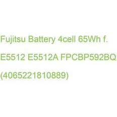 Fujitsu Batterien & Akkus Fujitsu battery 4cell 65wh f. e5512 e5512a