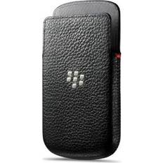 Blackberry Leather Pocket Q5 Smartphone Hülle, Schwarz