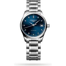 Longines Watches Longines Master Collection Automatic 25.5mm Diamond Accent Blue L2.128.4.97.6 L2.128.4.97.6 Blue 26