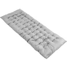 Costway Camping Costway 75 x 27.5 Inch Camping Cot Pads with Soft and Breathable Crystal Velvet-Gray