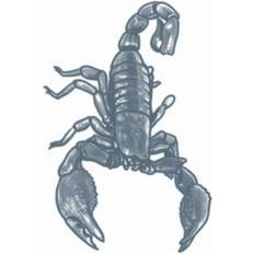 Hvite Kroppssminke Tinsley Transfers Scorpion Tattoo