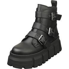 Buffalo Støvler & Boots Buffalo Ava Vegan Womens Ankle Boots in Black