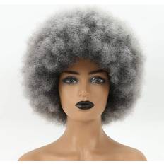Short Afro Wig for Black Women, Smoky
