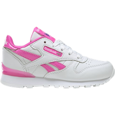 Children's Shoes Reebok Classic Leather Step N Flash - White/White/Atomic Pink