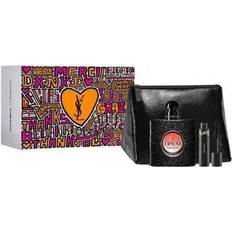 Yves Saint Laurent Damen Geschenkboxen Yves Saint Laurent Black Opium Gift Set EdP 50ml + Lash Clash Mascara 2ml + Pouch