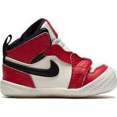 Lauflernschuhe Nike Jordan 1 Baby Cot Bootie - Varsity Red/Sail/Black