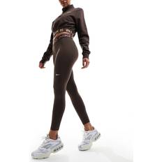 Nike Tights Nike Pro 365 Women's Mid-Rise 7/8 Leggings Brown UK 20–22