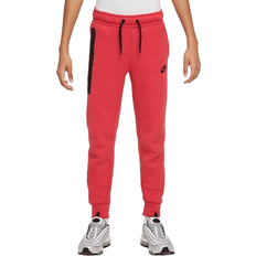 Jungen - Sweathosen Nike Junior Tech Fleece Pants - Light University Red Heather/Black/Black (FD3287-672)