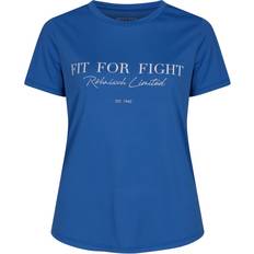 Dame T-skjorter & Singleter Röhnisch Women's Team Logo Tee, Retro Blue