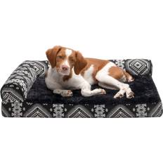 FurHaven Pets FurHaven Deluxe Southwest Chaise Lounge Dog Bed Memory