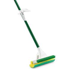 Libman Nitty Gritty Roller Sponge Mop with Scrub Brush