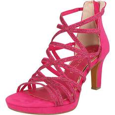 Marco Tozzi Schuhe Marco Tozzi 2-28373-42 damen schuhe elegante high heel absatzsandalette pink Rosa