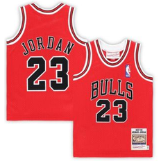 Mitchell & Ness Sports Fan Apparel Mitchell & Ness Infant Boys and Girls Jordan Red Chicago Bulls 1985/86 Hardwood Classics Authentic Jersey Red