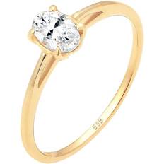 Verlobungsringe Elli Understated Engagement Ring - Gold/Topaz