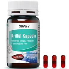 Omega-3 Nahrungsergänzung Sovita Krill Oil Capsules 60 Stk.