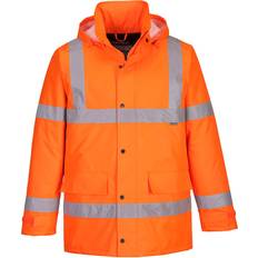 Durable Work Jackets Portwest S460 Hi-Vis Winter Traffic Jacket