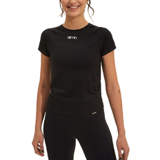 Dame T-skjorter & Singleter aim'n Soft Basic Short Sleeve T-shirt - Black