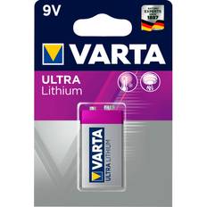 9V (6LR61) Batterien & Akkus Varta Ultra Lithium 9V