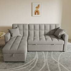 Bed Bath & Beyond L-shaped Pull-out Sleeper Sectional