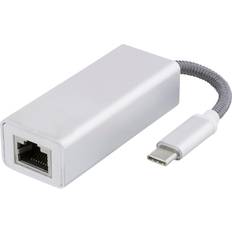 USB-C Nettverkskort Deltaco USBC-1080