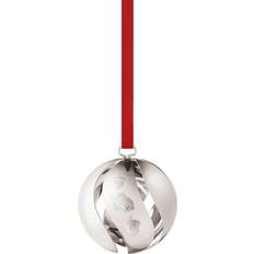 Georg Jensen 2023 Christmas Ball Silver Weihnachtsbaumschmuck 5cm